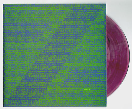 DOUBLE NEGATIVE "Hits" EP Purple Vinyl